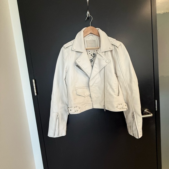 Blank NYC M (Anthropologie) vegan leather worn once! Biker Jacket-great hardware - Picture 15 of 15